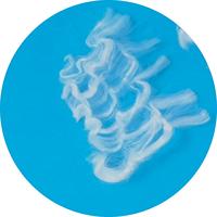 Matériel de fibre de polyester de particules d'aérogel de 3D * 64mm pour le remplissage pour le remplissage Spining non-tissé