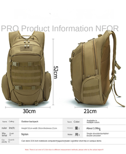 <span class=keywords><strong>Sac</strong></span> à dos tactique grande capacité, imperméable, pour randonnée, camping, voyage, style <span class=keywords><strong>sac</strong></span> à dos à double bandoulière - Product Image 3