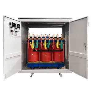 Fabricante de transformador 100% cobre tipo seco 10kva a 3000kva 440v a 380v transformador de tensão redutor trifásico