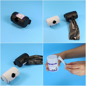 하이 퀄리티 쉬운 휴대용 휴지통 애완 동물 개 똥 가방 디스펜서 걷기 하이킹 개 똥 가방 - Product Image 3