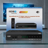 Décodeur de signal TV haute définition 1080P ISDB-T pour l'Angola, en portugais, en stock, offre spéciale