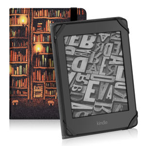 Étui pour tablette <span class=keywords><strong>kindle</strong></span> <span class=keywords><strong>2022</strong></span> 6 pouces imprimé logo personnalisé veille automatique réveil économie d'énergie intelligent - Product Image 2