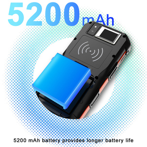 Kabelloses Android Biometrisches 13-Fingerabdruck-Anwesenheitsterminal mit NFC-RFID-Leser für Baustellen- und Fabrikmanagement - Product Image 5