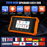 LAUNCH CRE 3.0 para PC, Herramienta de Diagnóstico de Sistema Completo para PSA Peugeot Citroën, Servicios de Reinicio Completos, Lector de Códigos Todo en Uno
