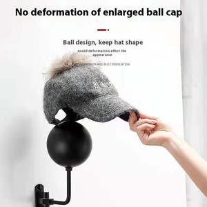 <span class=keywords><strong>Porte</strong></span>-casque de moto <span class=keywords><strong>mural</strong></span> en métal avec 2 crochets <span class=keywords><strong>porte</strong></span>-casque de vélo pour manteau veste chapeau perruque clé - Product Image 5