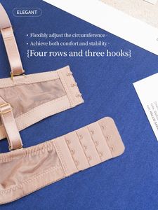 Sujetador de Encaje con Relleno Push-Up, Tirantes Ajustables, Decoración de Lazo, Tejido de Punto, Cómodo, Colores Sólidos, Transpirable, para Mujer - Product Image 6