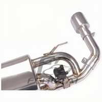 Système d'échappement Catback en acier inoxydable avec valve pour BMW 430 430i G22 G26 B48 2.0T 2021-2025 – Silencieux et tuyau d'échappement de haute qualité pour véhicule spécial
