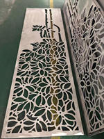 Panneau mural décoratif moderne en aluminium sculpté ajouré, revêtement mural extérieur pour bâtiments, façade murale en aluminium