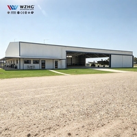 Hangar préfabriqué en structure métallique pour avions, hangar résidentiel pour aéroport, hangar métallique robuste, conception d'abri d'usine