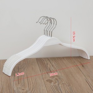 Lavinia venta al por mayor percha blanca niños adultos férula antideslizante perchas negras Niño - Product Image 5