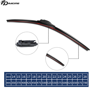 Trade Shop - Spazzola Tergicristallo Standard Singola Per Auto In Metallo E Gomma 41 Cm 85904808