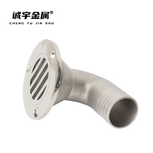 Drain de pont en acier inoxydable Cheng Yu Jin Shu 316, anti-corrosion, connexion filetée, design industriel circulaire - Product Image 2