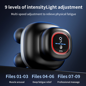 Yixuan 4 đầu fascia điện trở lại và vai thư giãn cơ bắp massage Súng sâu mô Bộ gõ Massager - Product Image 3