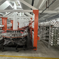 Machine à tisser circulaire entièrement automatique à petite caméra, modèle 2026, à économie d'énergie