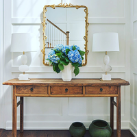 Lampe de table en albâtre naturel de luxe décorative Chambre à coucher Chevet Salon Hôtel Champignon Bureau Table Éclairage