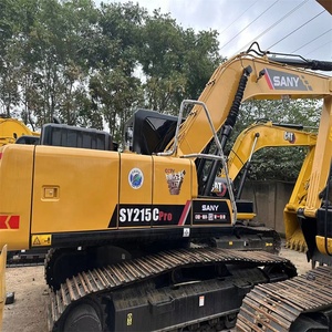 Miniexcavadoras Usadas de Alta Calidad Sany SY215c SY60C SY235 con Motor Cummins SY75c SY135c Motor 320D Excavadoras de Construcción - Product Image 5