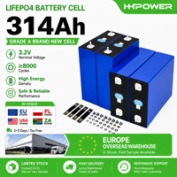   Cellule de batterie LiFePO4 prismatique de qualité A MB31 3.2V 314Ah, 8000 cycles, stock UE pour systèmes solaires ESS