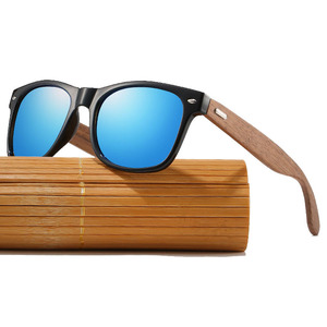 Wooden Sunglasses For Men & Women - Bamboo Frame Polarized UV400 Protection