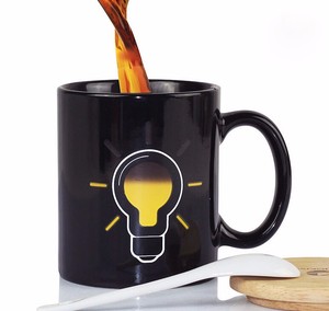 Taza medidora de cerámica para café, té, mágico - Product Image 5