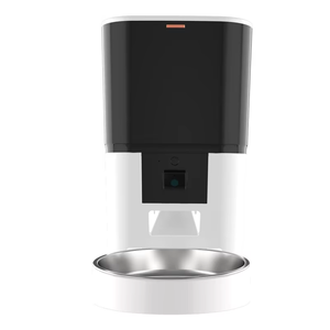 Alimentador inteligente de mascotas Wi-Fi para perros y gatos, Control remoto, aplicación móvil, cámara, compatibilidad con microchip, alimentador automático de acero inoxidable - Product Image 4