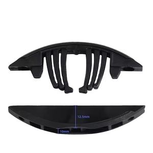 GQK GL0203 ตัวเชื่อมต่อแบบสองในหนึ่งเดียวที่มองไม่เห็น ทำจากพลาสติก P14 ส่วนที่ยึดติดแน่น P15 ส่วนที่ถอดออกได้ มุมโค้ง 45 องศา รูปทรงเบโกเนียฮอร์น เคสเซนตร์ ไม่มีรู - Product Image 5