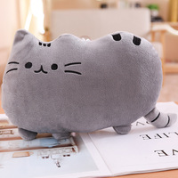 Belle peluche chat poupée mignon dessin animé doux en peluche oreiller long jet dormir oreiller poupée jouet cadeau pour enfants petite amie