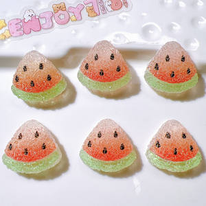 Crème Colle Téléphone Cas DIY Résine Charmes Accessoires Bonbons Style Flatback Gelée Fruits Ornements avec Cheveux & Artisanat Matériaux - Product Image 4