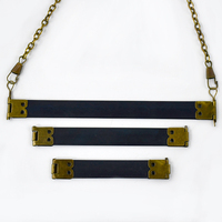 Meetee BF010 8.5-20cm Accessoires de maroquinerie pour sacs, fermoir à bouche doré en métal pour sacs et portefeuilles, à coudre, pour projets DIY faits main