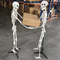 Squelette géant en plastique de 24 mètres pour Halloween, modèle de décoration corporelle complète en forme humaine, idéal pour événements transfrontaliers, fabriqué en Chine, unisexe, référence 1010