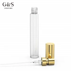 Flacon en verre petites bouteilles de parfum 5ml 10ml mini bouteille vide rechargeable échantillon de parfum en verre bouteilles de pulvérisation en verre