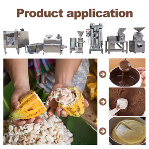 Presse à torréfier industrielle pour fèves de cacao, noix, extraction de beurre de cacao - Ligne de transformation des fèves de cacao, acier inoxydable 304 de haute qualité - Product Image 6