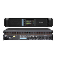 Amplificador de Potencia Digital de 2 Canales Estilo Lab Gruppen FP14000 de Alta Calidad, Amplificador de Sonido Estéreo Compatible con Altavoces de Bajos de 18 Pulgadas