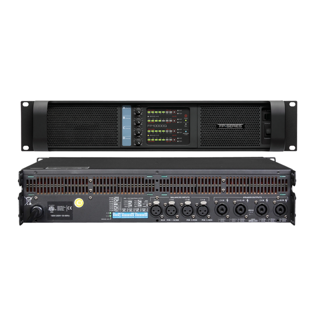 Top Quality Lab Gruppen Style FP14000 2 Channel Digital Power Amp Sound Stereo Amplifier Work with 18 Inch Bass Speakers