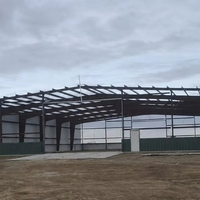 Edificio Metálico para Almacenamiento Industrial, Instalación de Almacenamiento de Repuestos, Centro de Suministros de Mantenimiento, Diseño de Distribución Personalizada