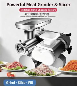 <span class=keywords><strong>Hachoir</strong></span> à <span class=keywords><strong>viande</strong></span> <span class=keywords><strong>professionnel</strong></span> en acier inoxydable 304 201 de qualité alimentaire pour cuisine rapide - Product Image 2