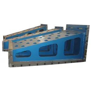 High Precision Cast Iron Inspection Angle Plate Cast Iron Surface Plate T Slot With Table