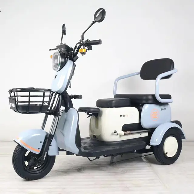 A buon mercato cinese fabbrica e trike A2 prezzo del modello di moda per adulti nuovo design elettrico triciclo elettrico a batteria al piombo