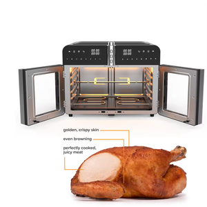 Four à air et déshydrateur commercial 2800W avec écran tactile, 36L, <span class=keywords><strong>double</strong></span> porte - Product Image 5