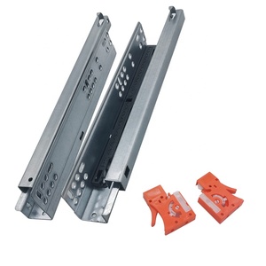 Montaje inferior tipos de diapositivas de hoja oculta empuje para abrir del cajón del Gabinete de cocina deslizante - Product Image 5