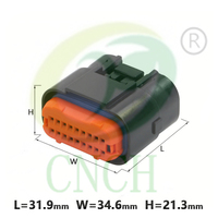 Konektor Betina 18 Pin Tertutup Tyco Seri MX23A, MX23A18SF1 MX23A18XF1 PCM ECM ECU JAE