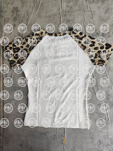 2025 Mùa Hè Yếu Tố Cần Thiết Leopard In Phụ Nữ Ngắn Thiết Lập Biểu Tượng Tùy Chỉnh Bông Sườn Cheetah Phụ Nữ Crop T Áo Sơ Mi Hai Mảnh Phòng Chờ Bộ - Product Image 5