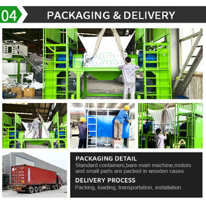 RICHI Multi-funzionale trituratore di legno per vari materiali di legno rami radici ceppi macchina trituratore - Product Image 6