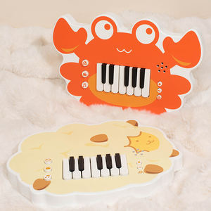 Jouets Montessori, piano électronique en bois pour enfants, jouet musical pour enfants, cultive le rythme et l'éveil musical - Product Image 4