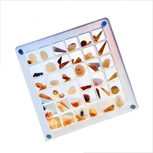 Les bijoux <span class=keywords><strong>transparents</strong></span> de nouveau style collectent la mini boîte de présentation magnétique acrylique de stockage - Product Image 4