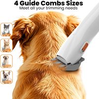 Aspirateur de toilettage pour chien 12000Pa, tondeuse électrique, brosse anti-chute de poils, kit multifonctionnel silencieux pour animaux domestiques, pour usage domestique
