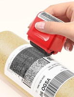 Giant Mats Privacy Pathway logo Confidential Theft protection Privacy Derma Stamped Béton Identity Roller Stamp