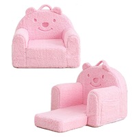 Canapé-lit pliant en mousse compressée colorée de haute qualité pour enfants et bébés, idéal pour le salon