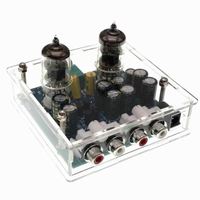6J1 tüp ateş ön amplifikatör Preamp AMP ön amplifikatör kurulu kulaklık tampon DIY kiti modülü Stereo potansiyometre 12V
