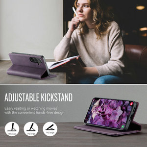 Funda de Cuero Retro de Nuevo Diseño CaseMe para <span class=keywords><strong>Samsung</strong></span> Galaxy A17, Funda Tipo Cartera con Ranuras para Tarjetas de PU para <span class=keywords><strong>Samsung</strong></span> A07 A17 A37 A57 - Product Image 4