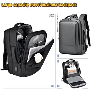 Mochila Expandible para Computadora de Alta Calidad, Nueva, de Gran Capacidad, para Viajes, para Hombres, Bolsa de Negocios, Mochila de 17.3 Pulgadas para <span class=keywords><strong>Hombre</strong></span> - Product Image 5